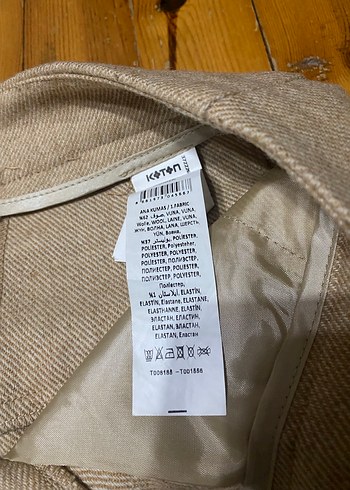 Bej Pilili Kadın Kumaş Pantolon - Görsel 4