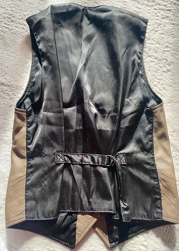 Gerçek deri yelek - Görsel 3