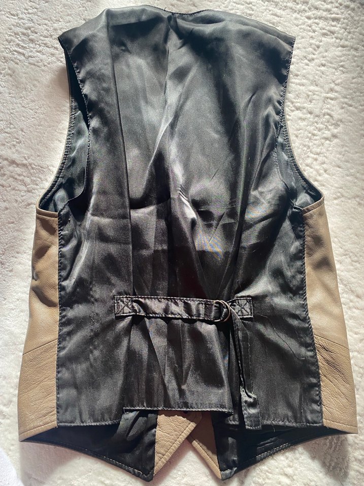 Gerçek deri yelek - Görsel 3