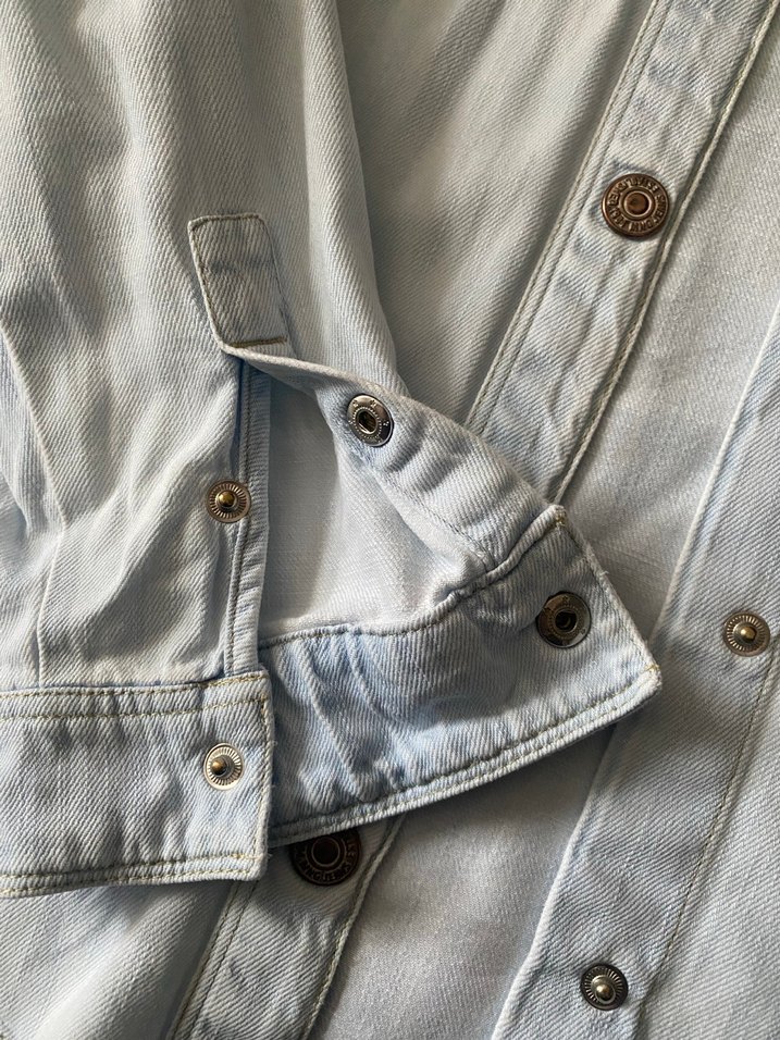 Denim Kadın Gömlek - Görsel 3