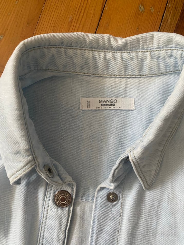 Denim Kadın Gömlek - Görsel 2