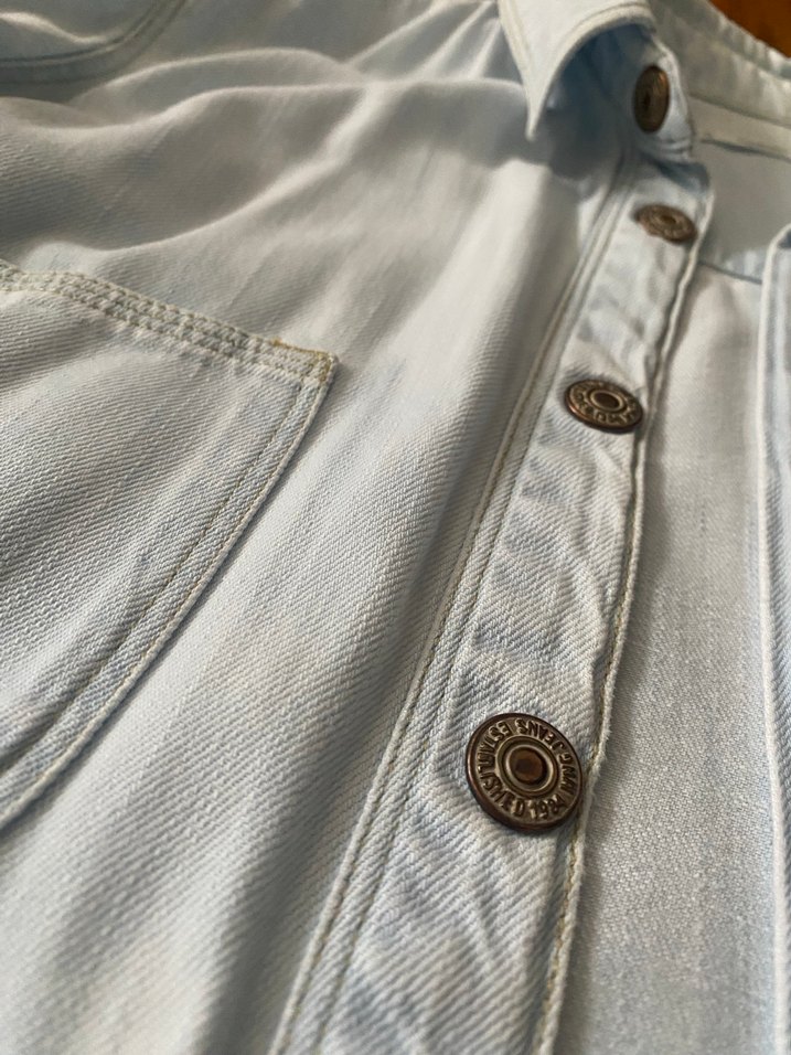 Denim Kadın Gömlek - Görsel 4