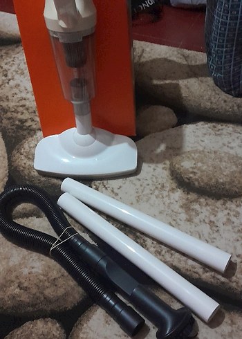 Beyaz Renkli Kablosuz Elektrikli Süpürge - Görsel 4