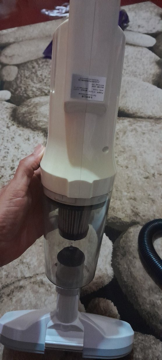 Beyaz Renkli Kablosuz Elektrikli Süpürge - Görsel 3