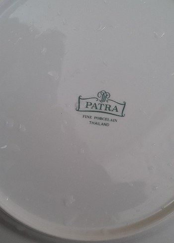 Koyu Mavi Desenli Porselen Çay Seti - Görsel 3