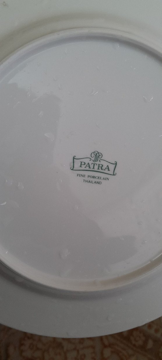 Koyu Mavi Desenli Porselen Çay Seti - Görsel 3