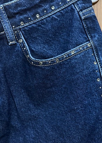 Next Denim Düşük Bel Bootcut Jeans - Görsel 3