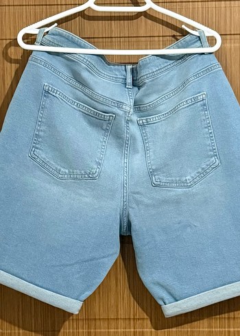 Kadın Mavi Denim Şort 34 Beden - Görsel 2