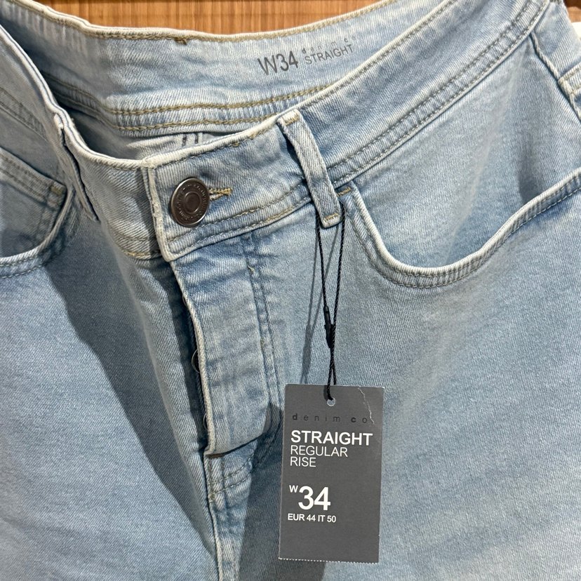 Kadın Mavi Denim Şort 34 Beden - Görsel 3