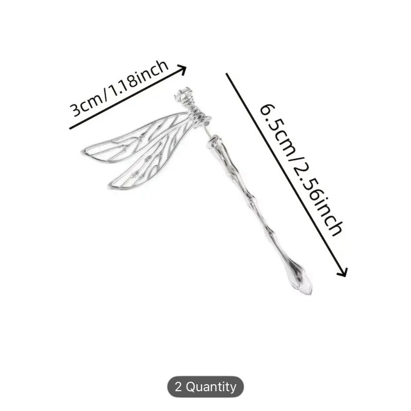 Dragonfly küpe - Görsel 3