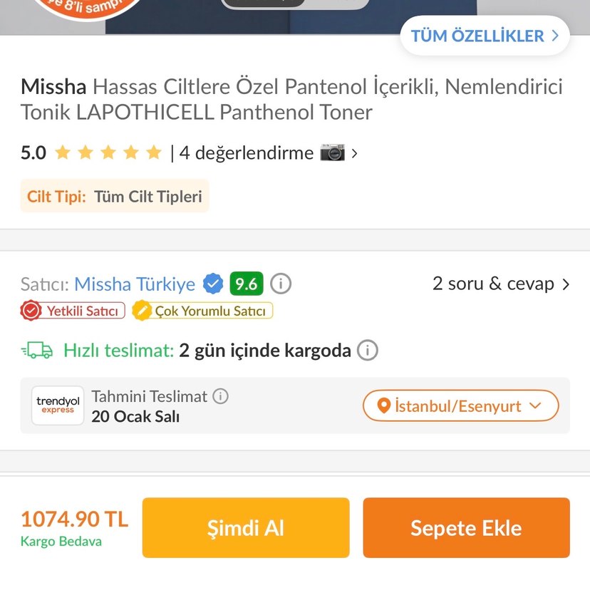 Hassas Ciltler İçin Panthenol Tonik 210ml - Görsel 5