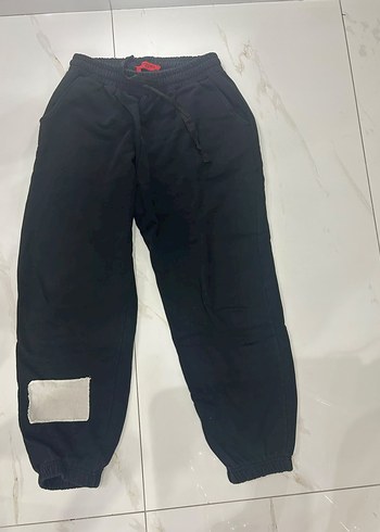Diğer Siyah Rahat Jogger Esofman Alti