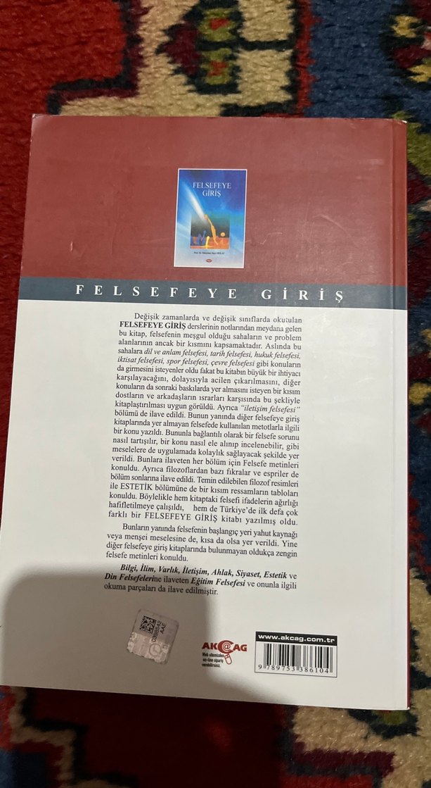 Felsefeye Giriş - Prof. Dr. Süleyman Hayri Bolay - Görsel 2