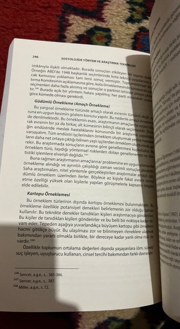 Sosyolojide Yöntem ve Araştırma Teknikleri - Hüseyin Bal - Görsel 3