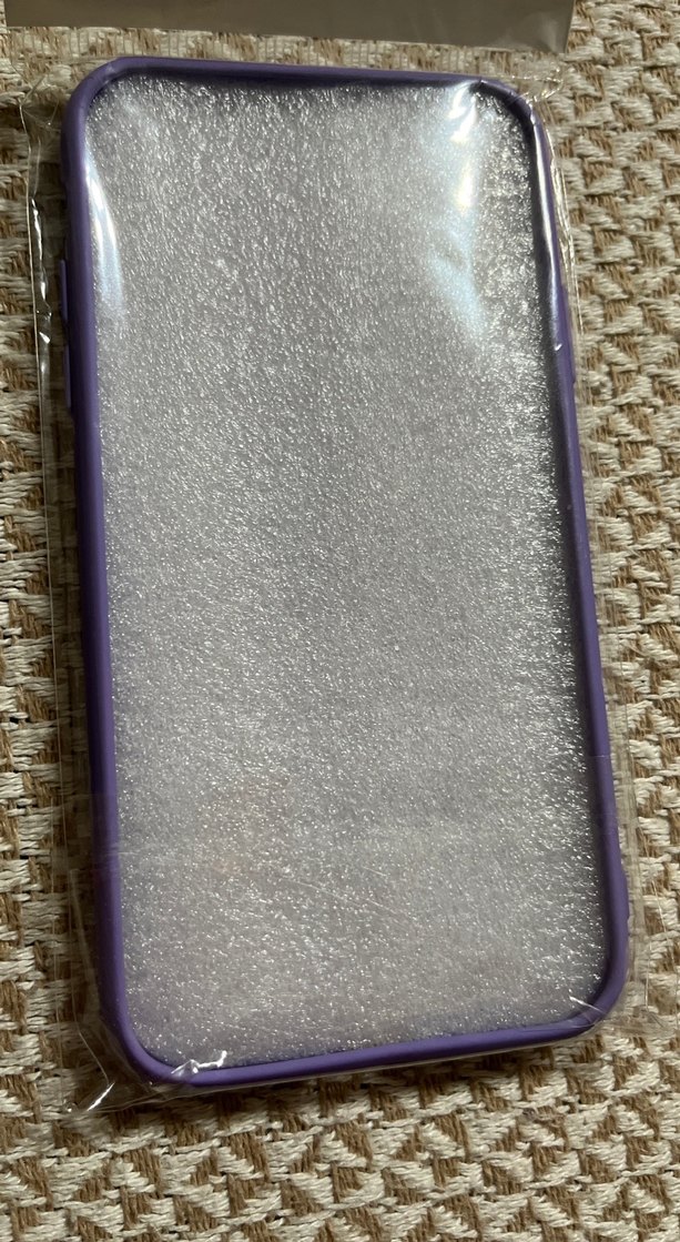 Şeffaf Bohem Mor Telefon Kılıfı - Görsel 2