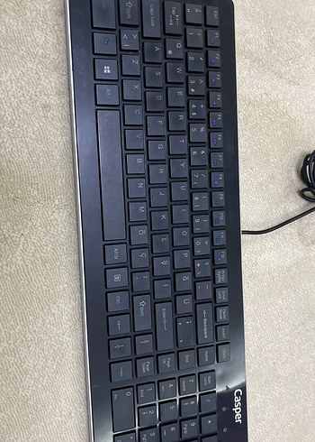 Casper Siyah Kablolu Klavye - Görsel 2