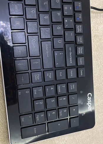 Casper Siyah Kablolu Klavye - Görsel 3