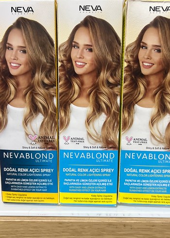 Neva NevaBlond Doğal Renk Açıcı Sprey - Görsel 2