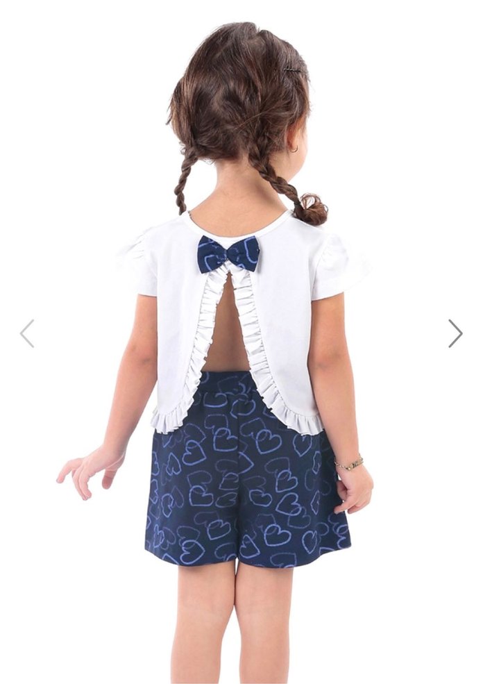 Kızlar için Mavi unicorn Desenli takım - Görsel 2