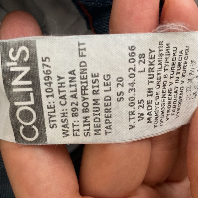 Kadın Mavi mom  Denim Pantolon - Görsel 3