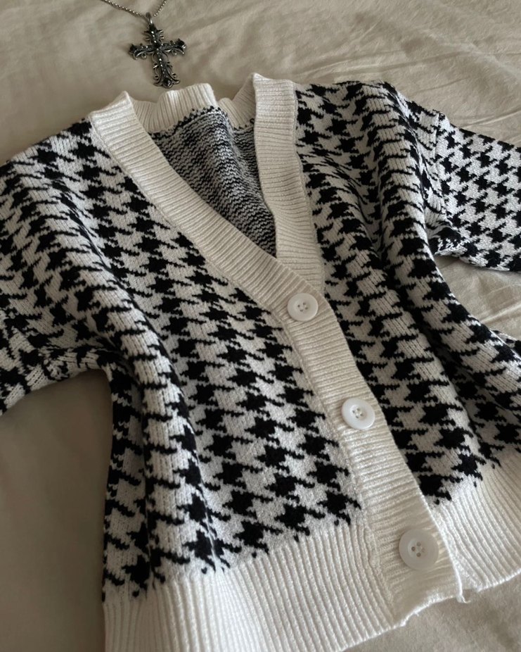 Y2k crop grunge hırka - Görsel 2