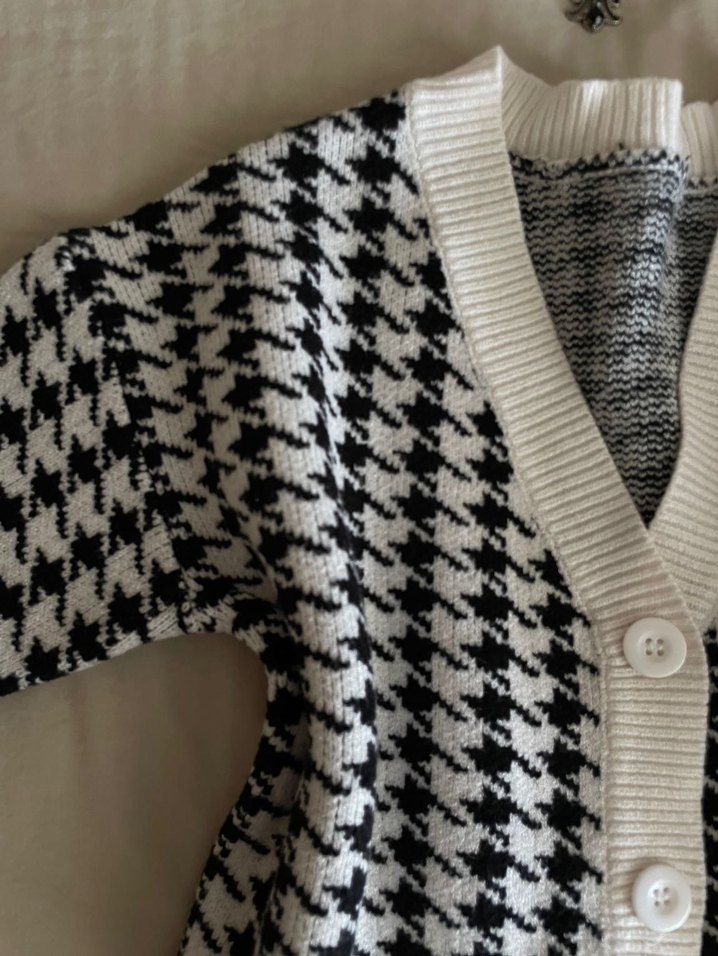 Y2k crop grunge hırka - Görsel 3