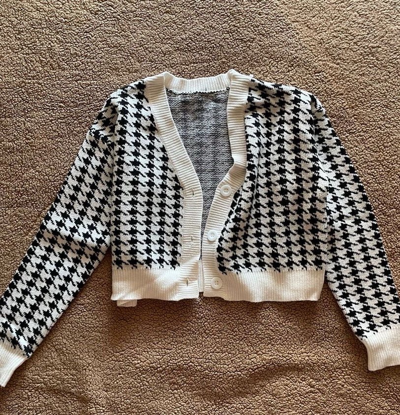 Y2k crop grunge hırka - Görsel 5