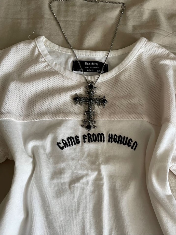 Y2k vintage grunge baby tee - Görsel 2