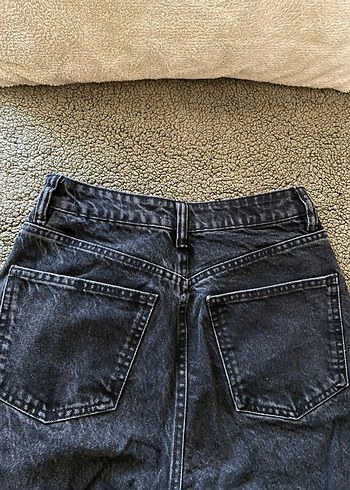 Y2k Vintage eskitme boru paça denim pantolon - Görsel 6
