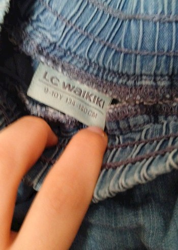 LC Waikiki Kız Çocuk Denim Fırfırlı Etek