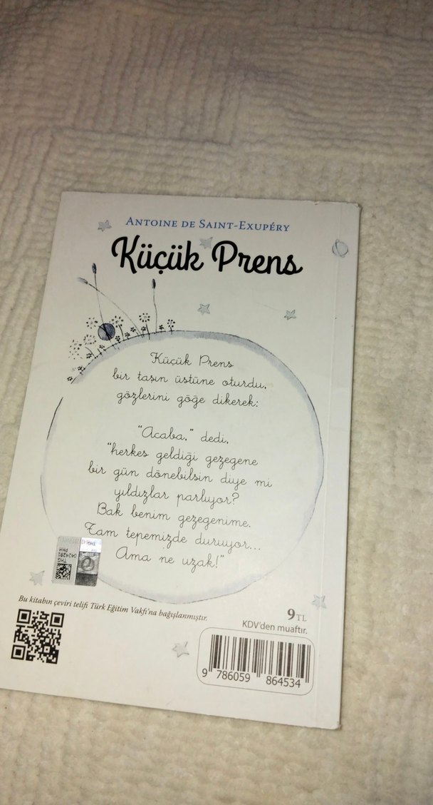 Küçük Prens - Azra Erhat Çevirisi - Görsel 2