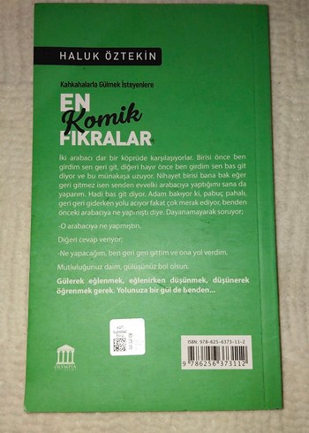 Haluk Öztekin En Komik Fıkralar Kitabı - Görsel 2
