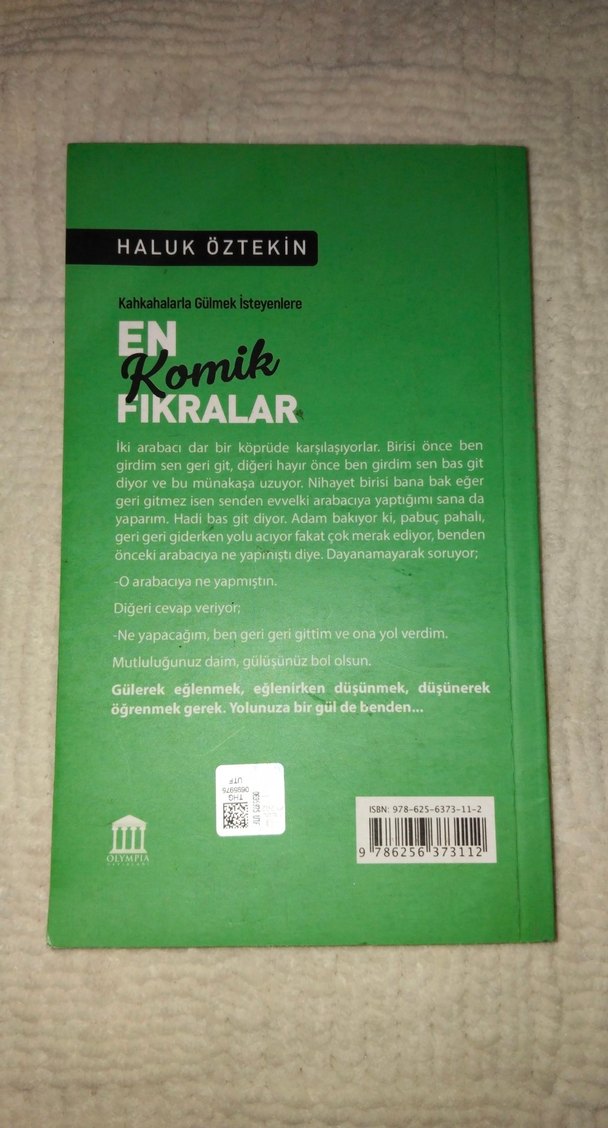 Haluk Öztekin En Komik Fıkralar Kitabı - Görsel 2