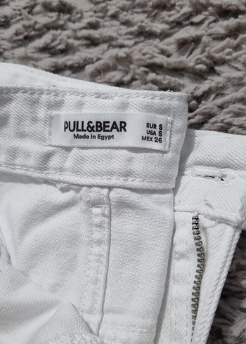 Pull and Bear Kadın Beyaz pantolon