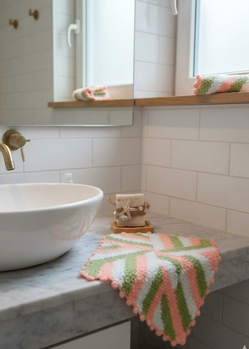 El örgüsü banyo lifi. - Görsel 2