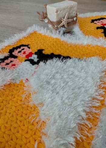 Renkli Beyaz Banyo lifi - Görsel 2