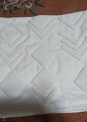 Nakışlı Bohem Beyaz Yastık Kılıfı 4lü fiyatı dir. - Görsel 3