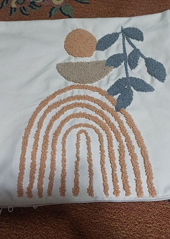 Nakışlı Bohem Beyaz Yastık Kılıfı 4lü fiyatı dir. - Görsel 4