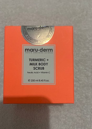 Maru.derm Zerdeçal+ Süt Vücut Peelingi 250ml - Görsel 2