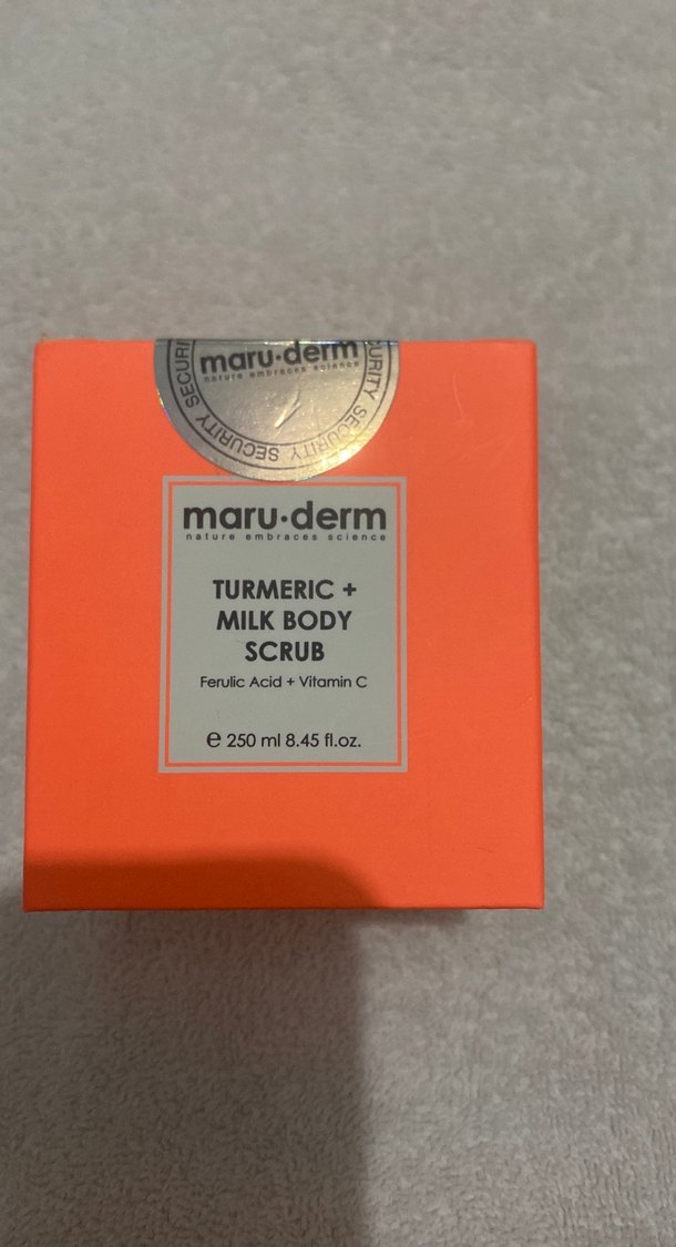 Maru.derm Zerdeçal+ Süt Vücut Peelingi 250ml - Görsel 2