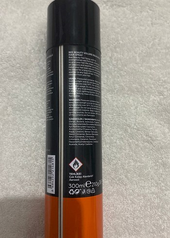 Bee Beauty Mega Hold 5 Saç Spreyi 300 ml - Görsel 2