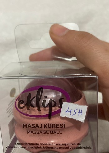 Pembe Pastel Masaj Küresi - Görsel 2