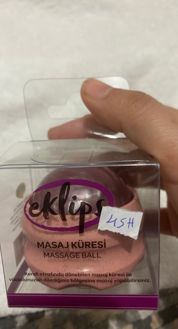 Pembe Pastel Masaj Küresi - Görsel 2