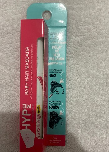 Beyaz Baby Hair Maskara - Görsel 2