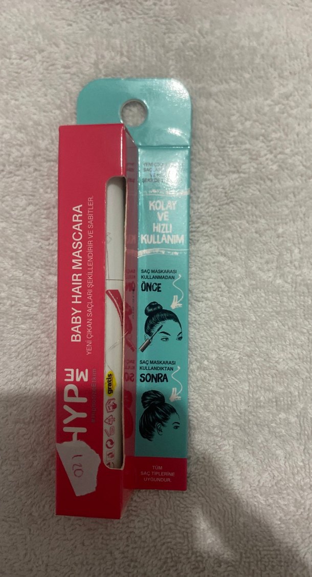 Beyaz Baby Hair Maskara - Görsel 2