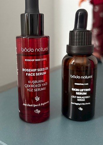 bade natural cilt serumları