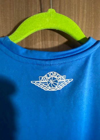 American Vintage Jordan Mavi Rahat Kesim Erkek Tişört - Görsel 7