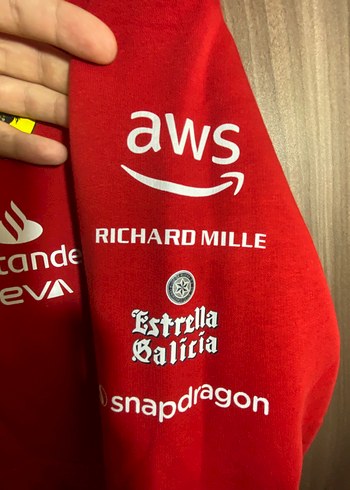 AMERICAN VINTAGE FERRARI HOODIE SWEATSHIRT - Görsel 6