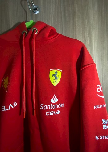 AMERICAN VINTAGE FERRARI HOODIE SWEATSHIRT - Görsel 2