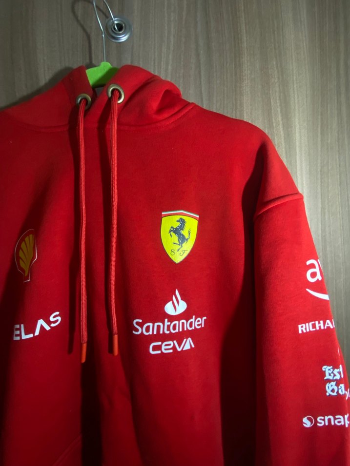 AMERICAN VINTAGE FERRARI HOODIE SWEATSHIRT - Görsel 2